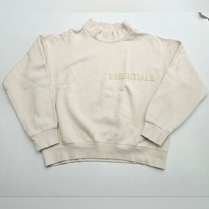 Essentials Mockneck Oversizrd Sweatshirt